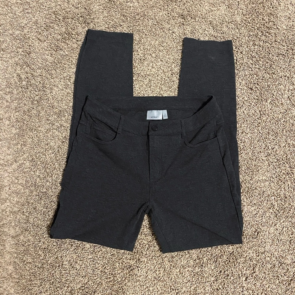Athleta Ponte Skinny Pant in Gray
